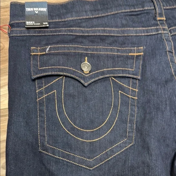True Religion Ricky Relaxed Straight with Flap 48 x 33 Pants NWT New